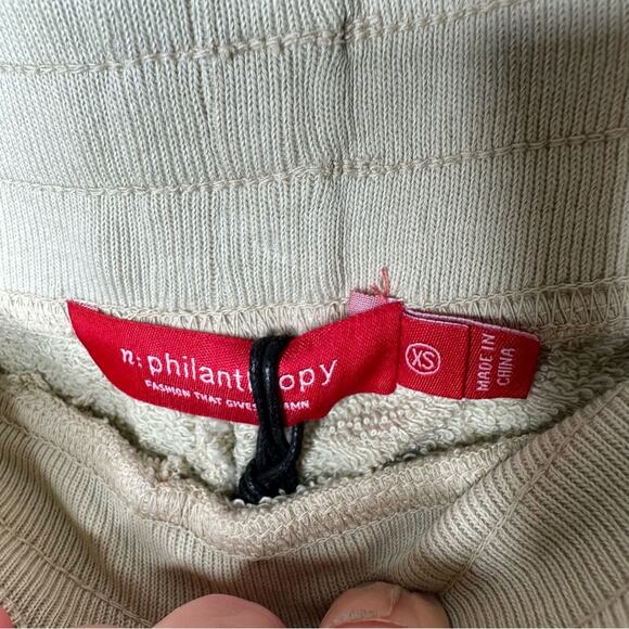 n:PHILANTHROPY Coco Shorts Vintage Bone NWT in XS - Picture 3 of 5